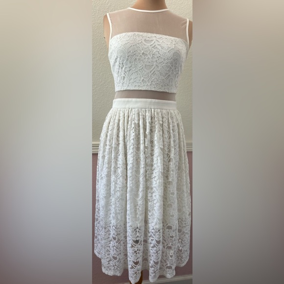 Love Ady Dresses & Skirts - Lace detail dress size Medium NWT🔖🔖
